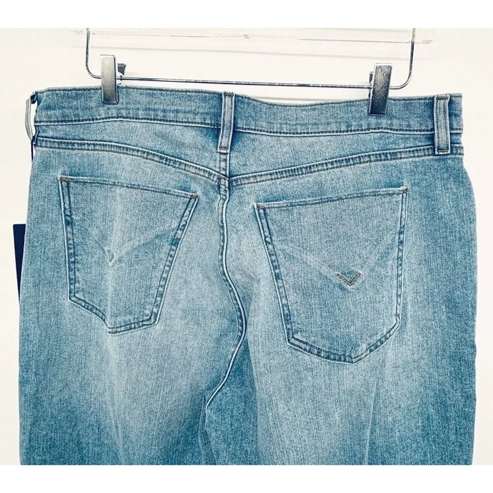HUDSON Womens Lana Crop Jeans Size 32 Denim High Rise Slim Boyfriend My Girl NEW - Picture 11 of 15